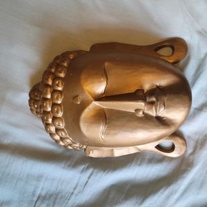 Buddha head wall decoration